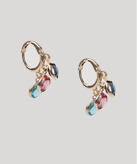 Brinco-Feminino-Folheados-de-Argola-Folheada-com-Pedras-Zirconia-Dourado-Brinco-Feminino-Folheados-de-Argola-Folheada-com-Pedras-Zirconia-Dourado_1