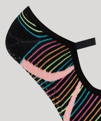 Meia-Feminina-Sapatilha-Listrada-Preta-9954852-Preto_4