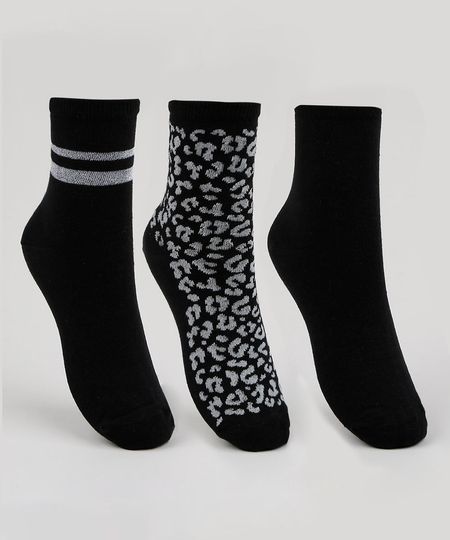 Kit-de-3-Meias-Femininas-Cano-Medio-EstampadoAnimal-Print-e-Listras-Preto-9949074-Preto_1 Kit-de-3-Meias-Femininas-Cano-Medio-EstampadoAnimal-Print-e-Listras-Preto-9949074-Preto_1