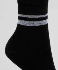 Kit-de-3-Meias-Femininas-Cano-Medio-EstampadoAnimal-Print-e-Listras-Preto-9949074-Preto_4