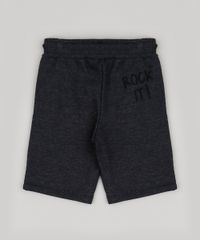 Bermuda-de-Moletom-Infantil-com-Bolsos--Cinza-Mescla-Escuro-9946369-Cinza_Mescla_Escuro_2