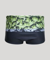 Sunga-Masculina-Slip-Estampada-de-Folhagem-Azul-Marinho-9896860-Azul_Marinho_2