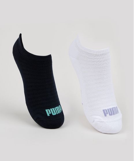 Kit-de-2-Meias-Femininas-Puma-Cano-Invisivel--Multicor-9954859-Multicor_1