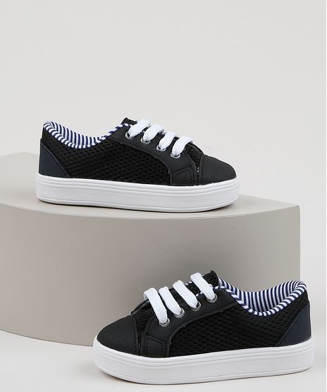 Tenis-Infantil-Sonho-de-Crianca-com-Recortes-Preto-9955537-Preto_1