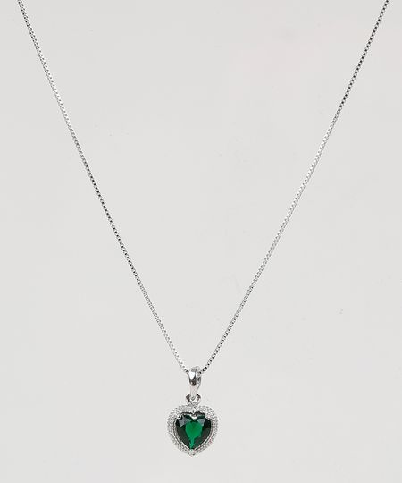 Colar-Feminino-com-Pingente-de-Coracao-de-Pedra-Zirconia-e-Strass-Prateado-9943777-Prateado_1