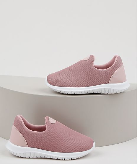 Tenis-Infantil-Sonho-de-Crianca-Knit-Calce-Facil-com-Recortes-Rosa-9955533-Rosa_1
