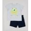 Conjunto-Infantil-Monstros-S-A--de-Camiseta-Cinza-Mescla---Bermuda-em-Moletom-Azul-Marinho-9942610-Azul_Marinho_1