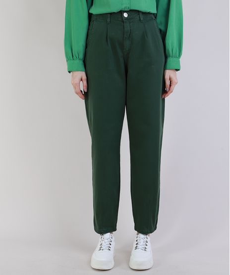Calca-de-Sarja-Feminina-Mindset-Slouchy-Cintura-Super-Alta-Verde-Escuro-9955014-Verde_Escuro_1