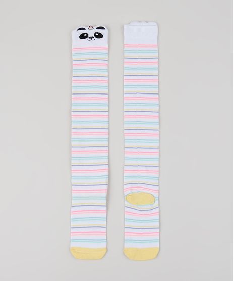 Meia-Infantil-5-8-Listrada-Panda-Branca-9954038-Branco_1