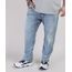 Calca-Jeans-Masculina-Plus-Size-Slim-Destroyed-Azul-Medio-9951377-Azul_Medio_1