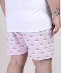 Samba-Cancao-Masculina-Plus-Size-Estampada-de-Arco-Iris-Rosa-Claro-9951238-Rosa_Claro_2