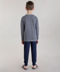Pijama-Listrado--Little-Man--Cinza-Mescla-8677570-Cinza_Mescla_2