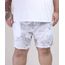 Short-Masculino-Plus-Size-Estampado-de-Folhagem-com-Cordao-e-Bolsos-Branco-9952730-Branco_1