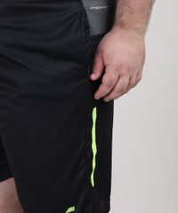 Bermuda-Masculina-Plus-Size-Esportiva-Ace-com-Recortes-Preta-9951801-Preto_4