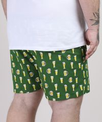 Samba-Cancao-Masculina-Plus-Size-Estampada-de-Cervejas-Verde-9951249-Verde_2