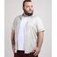 Camisa-Masculina-Plus-Size-Estampada-de-Folhas-Manga-Curta-Bege-Claro-9951371-Bege_Claro_1