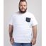 Camiseta-Masculina-Plus-Size-Estampada-Listrada-com-Bolso-Manga-Curta-Gola-Careca-Off-White-9952471-Off_White_1