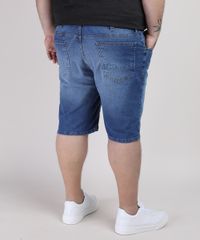 Bermuda-Jeans-Masculina-Plus-Size-Slim-com-Bolsos-Azul-Medio-9951311-Azul_Medio_2
