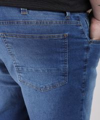 Bermuda-Jeans-Masculina-Plus-Size-Slim-com-Bolsos-Azul-Medio-9951311-Azul_Medio_4