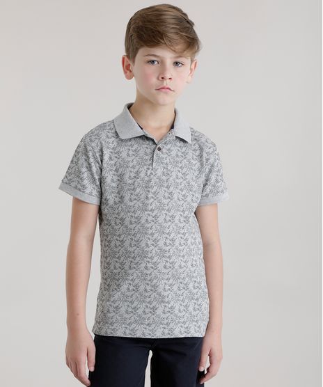 Polo-Estampada-Floral-Cinza-Mescla-8710468-Cinza_Mescla_1