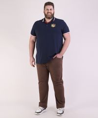 Calca-de-Sarja-Masculina-Plus-Size-Reta-Marrom-9951381-Marrom_3