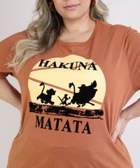 Blusa-Feminina-O-Rei-Leao-Manga-Curta-Decote-Redondo-Caramelo-9951456-Caramelo_4