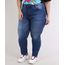 Calca-Jeans-Feminina-Sawary-Plus-Size-Super-Skinny-Cintura-Alta-Compressora--Azul-Escruro-9945294-Azul_Escruro_1