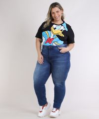Calca-Jeans-Feminina-Sawary-Plus-Size-Super-Skinny-Cintura-Alta-Compressora--Azul-Escruro-9945294-Azul_Escruro_3
