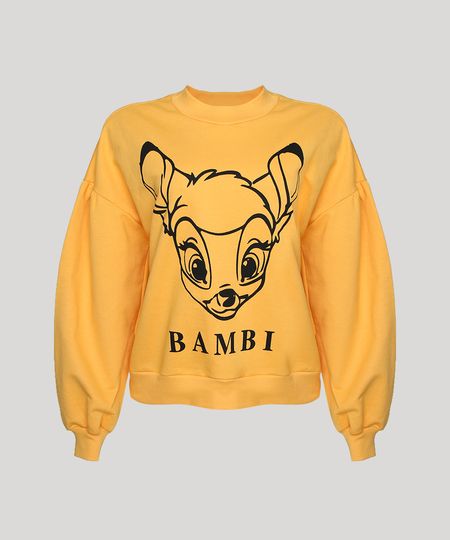 Blusao-de-Moletom-Feminino-Bambi-Manga-Bufante-Decote-Redondo-Mostarda-9954504-Mostarda_1 Blusao-de-Moletom-Feminino-Bambi-Manga-Bufante-Decote-Redondo-Mostarda-9954504-Mostarda_1