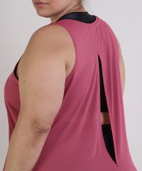 Regata-Feminina-Esportiva-Ace-Plus-Size-Alongada--Rosa-Escuro-9955324-Rosa_Escuro_4