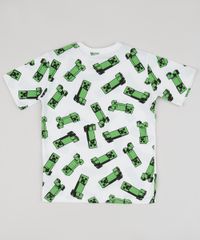 Camiseta-Infantil-Minecraft-Estampada-Manga-Curta-Off-White-9942962-Off_White_2