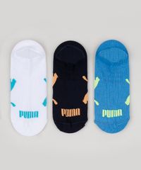 Kit-de-3-Meias-Infantis-Puma-Cano-Baixo-Multicor-9954007-Multicor_1