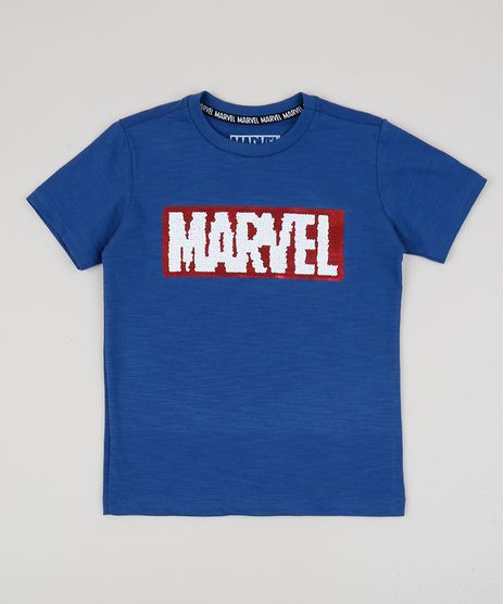 Camiseta-Infantil-Marvel-com-Paete-Dupla-Face-Manga-Curta-Azul-9943202-Azul_1