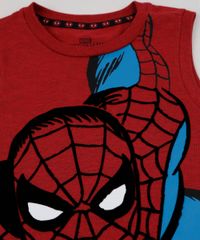 Regata-Infantil-Homem-Aranha-Estampa-Flocada-Vermelha-9943697-Vermelho_4
