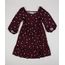 Vestido-Infantil-Estampado-Floral-Manga-Longa-Vinho-9954114-Vinho_1
