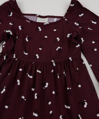 Vestido-Infantil-Estampado-Floral-Manga-Longa-Vinho-9954114-Vinho_3