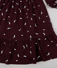 Vestido-Infantil-Estampado-Floral-Manga-Longa-Vinho-9954114-Vinho_4