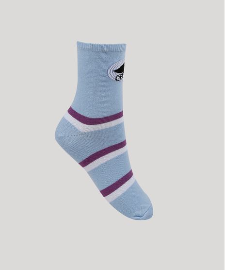 Meia-Feminina-Cano-Alto-Listrado-ET-Azul-Claro-9954792-Azul_Claro_1