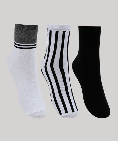 Kit-de-3-Meias-Feminina-Cano-Medio-Branco-9949073-Branco_1