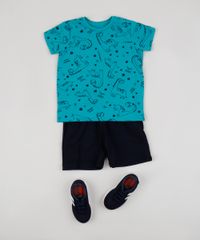 Camiseta-Infantil-Estampado-de-Dinossauros-Manga-Curta-Verde-9943045-Verde_3