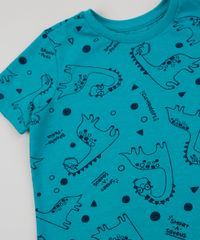 Camiseta-Infantil-Estampado-de-Dinossauros-Manga-Curta-Verde-9943045-Verde_4
