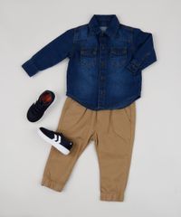 Camisa-Jeans-Infantil-com-Bolsos-Azul-Escuro-9949642-Azul_Escuro_3