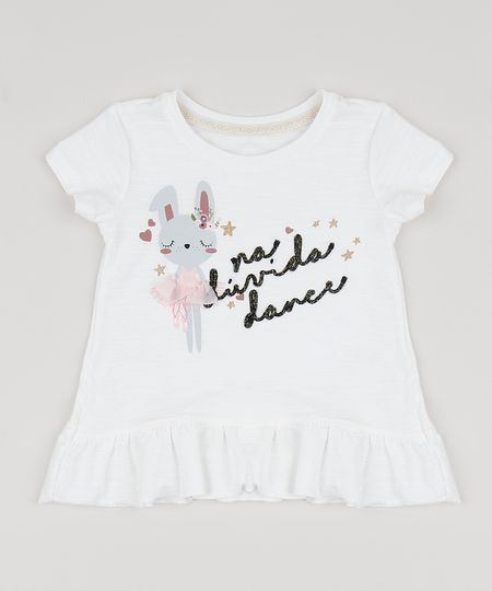 Blusa-Infantil-Bailarinas-com-Babados-Manga-Curta-Off-White-9944723-Off_White_1