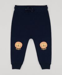 Calca-de-Moletom-Infantil-com-Joelheira-de-Leao-Azul-Marinho-9946171-Azul_Marinho_1