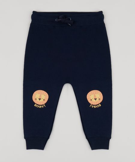 Calca-de-Moletom-Infantil-com-Joelheira-de-Leao-Azul-Marinho-9946171-Azul_Marinho_1 Calca-de-Moletom-Infantil-com-Joelheira-de-Leao-Azul-Marinho-9946171-Azul_Marinho_1
