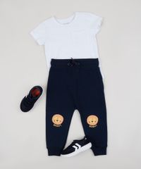 Calca-de-Moletom-Infantil-com-Joelheira-de-Leao-Azul-Marinho-9946171-Azul_Marinho_3