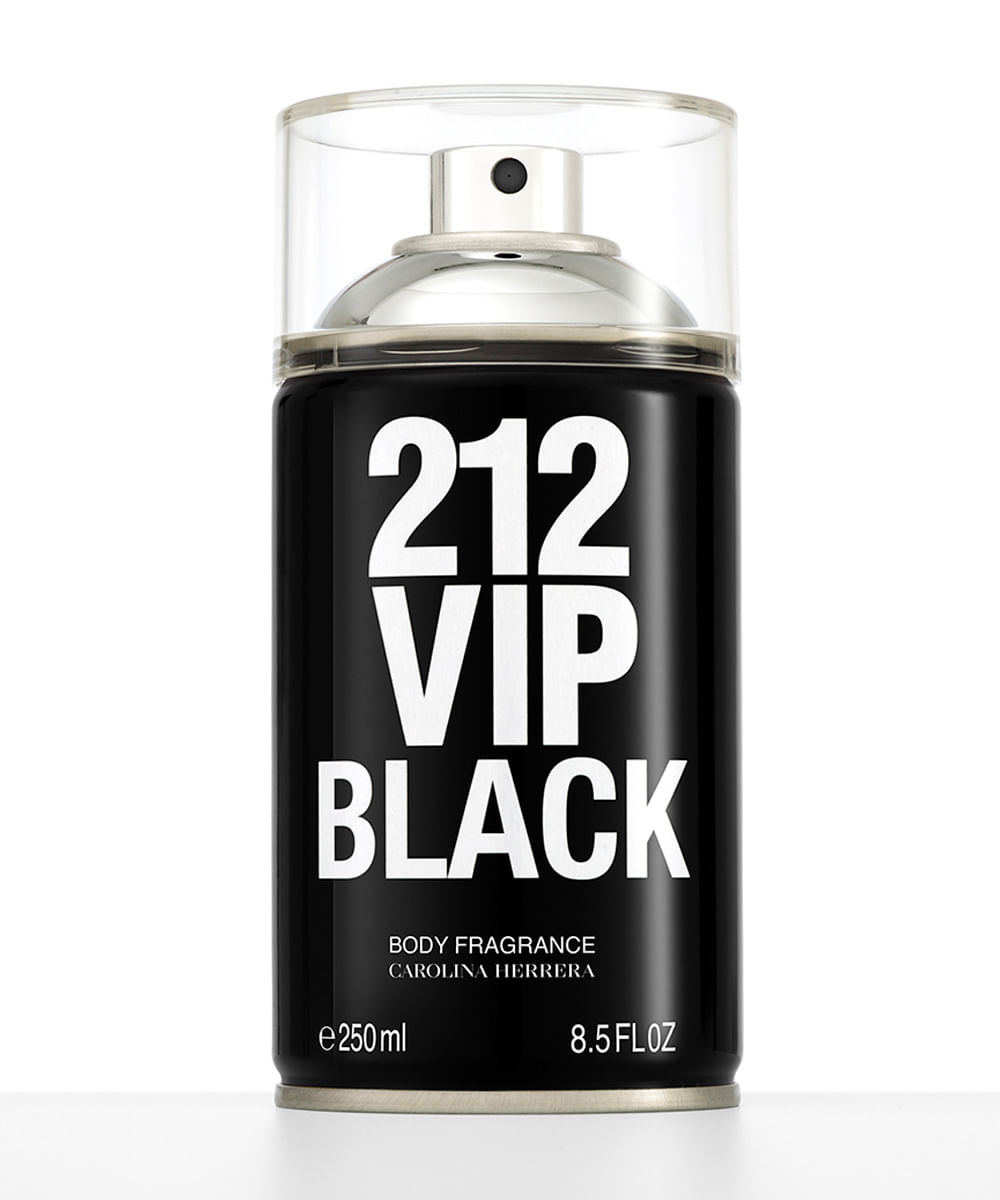 212 Vip Men Black Carolina Herrera - Body Spray - 250ml Único 212 Vip Men Black Carolina Herrera - Body Spray - 250ml Único