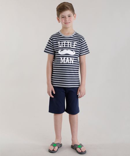 Pijama-Listrado--Little-Man--Cinza-Mescla-8677562-Cinza_Mescla_1 Pijama-Listrado--Little-Man--Cinza-Mescla-8677562-Cinza_Mescla_1