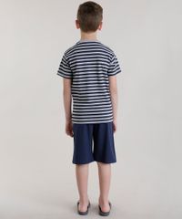 Pijama-Listrado--Little-Man--Cinza-Mescla-8677562-Cinza_Mescla_2