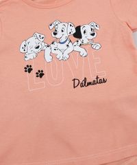Conjunto-Infantil-101-Dalmatas-de-Blusa-Manga-Curta-Coral---Short-em-Moletom-Cinza-Mescla-9951743-Cinza_Mescla_4